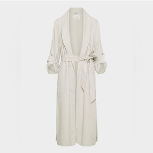 Babaton Kahlo Cream Belted Women's Robe